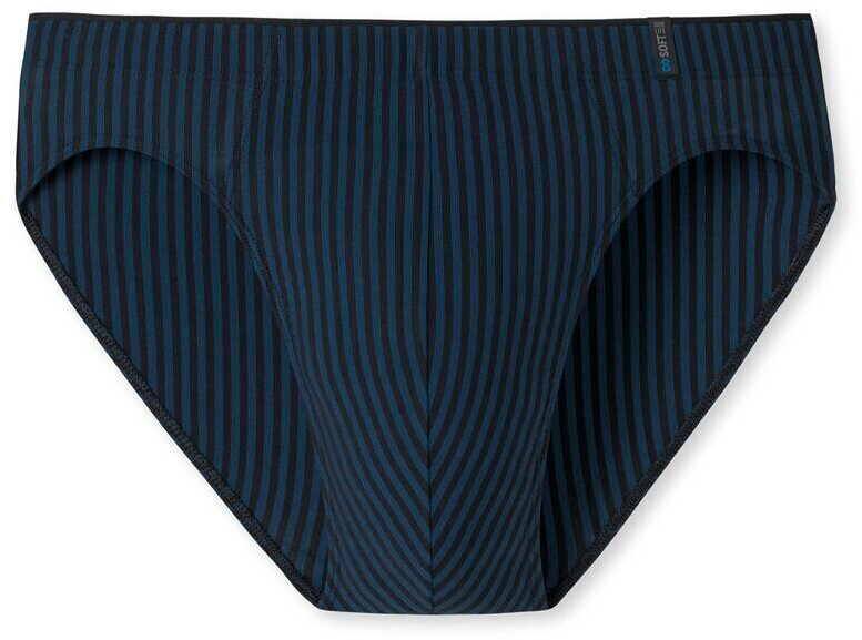 Schiesser Super Mini Long Life Softness (149046) navy/black striped