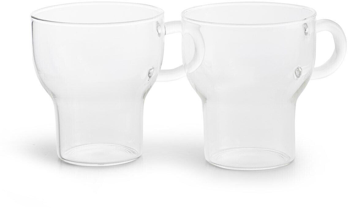Sagaform Glass cup 25cl 2-pack clear
