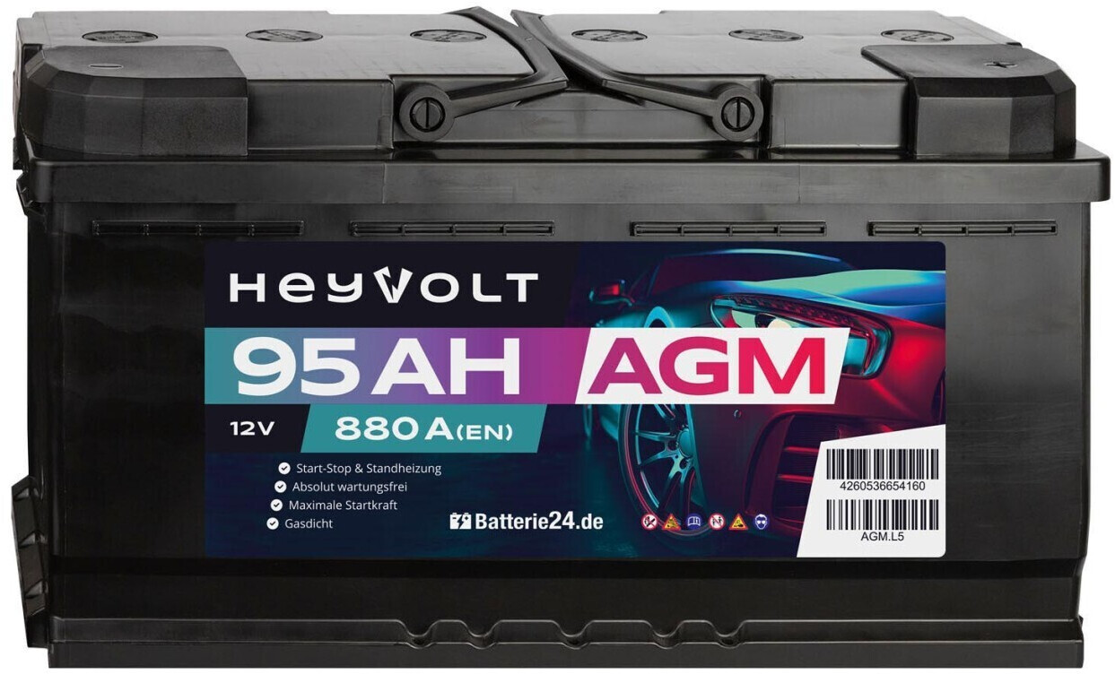 HeyVolt AGM 12V 95Ah ab 131,90 €