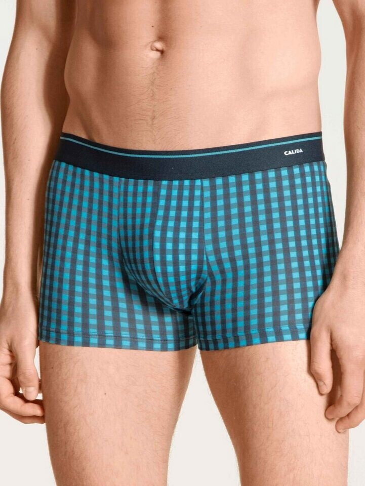 Calida Cotton Code Design Boxerbrief (26108) button blue