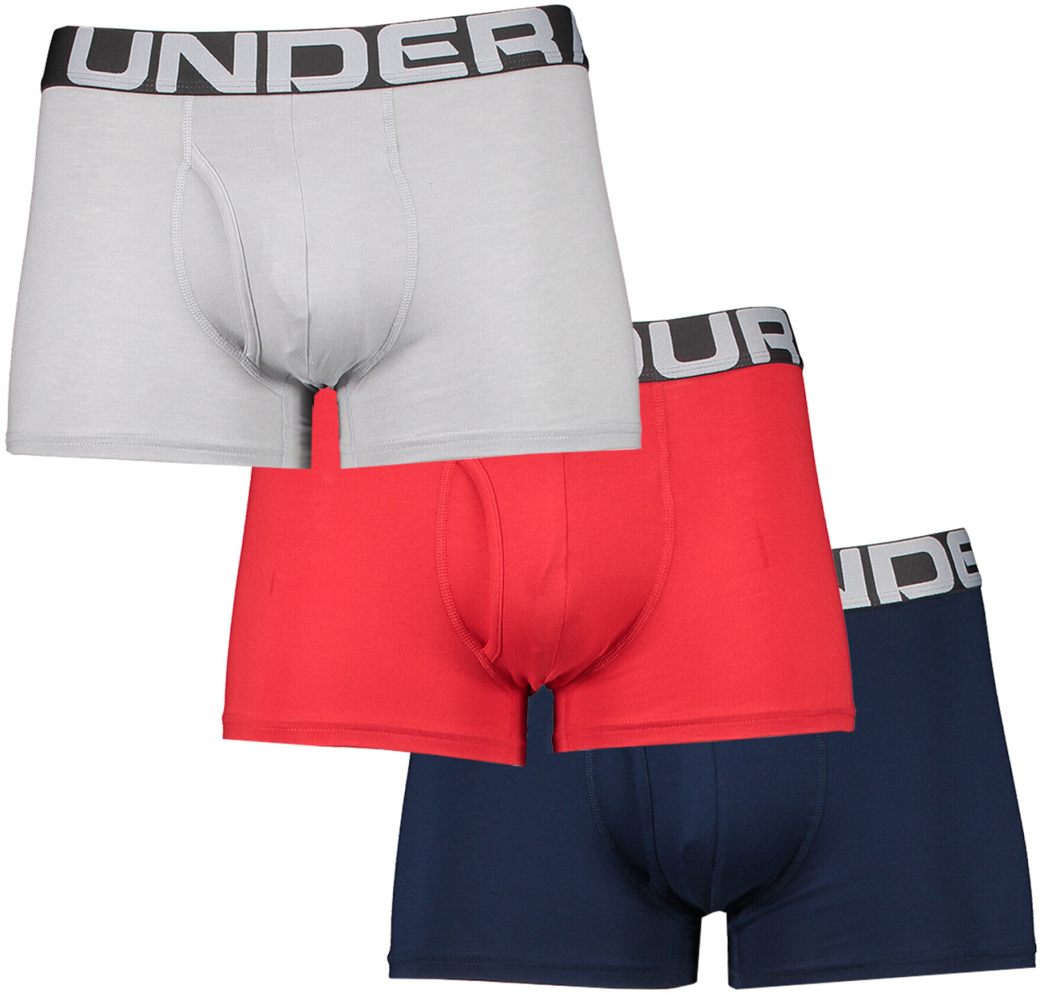Buy Under Armour Charged Cotton Boxerjock (7,5 cm) 3-Pack (1363616) from  £25.99 (Today) – Best Deals on