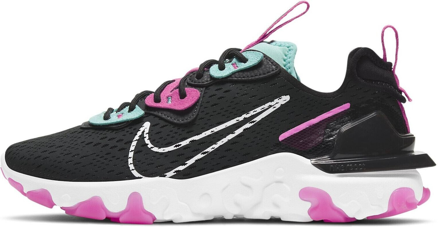 nike react vision pink and white