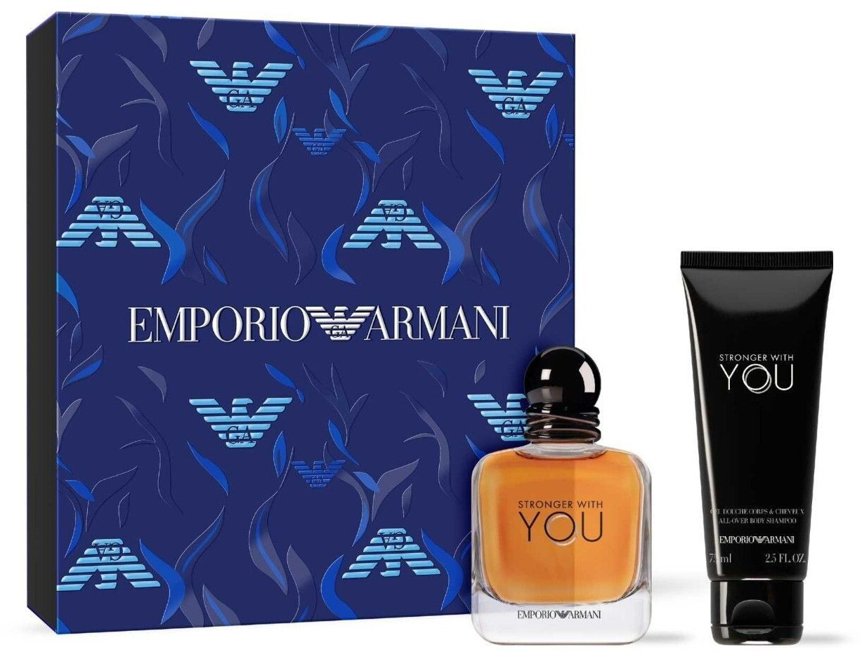Giorgio Armani Stronger with You Set (EdT 50 ml + SG 75 ml)