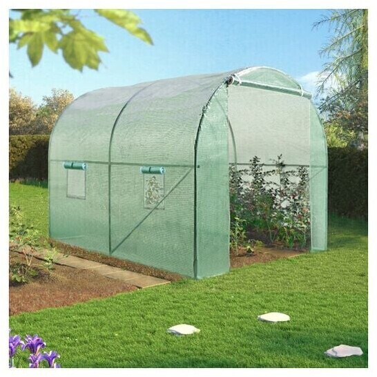 IDMarket Serre tunnel 6 m²
