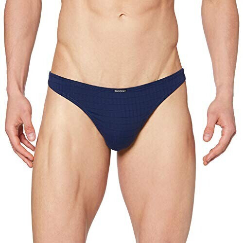 Bruno Banani Check Line 2 - String (2204-2165) marine check