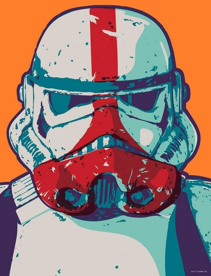 Komar Star Wars Pop Art Stormtrooper 30x40cm (97551400)