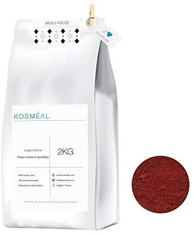 Kosméal Argile rouge (1 kg)