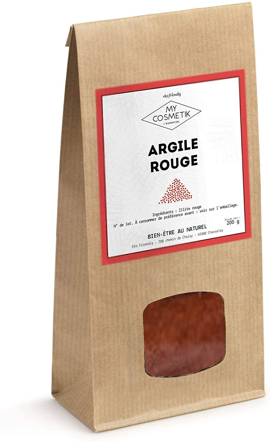MyCosmetik Argile rouge (200 g)