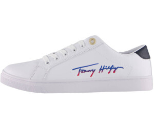 signature cupsole leather trainers