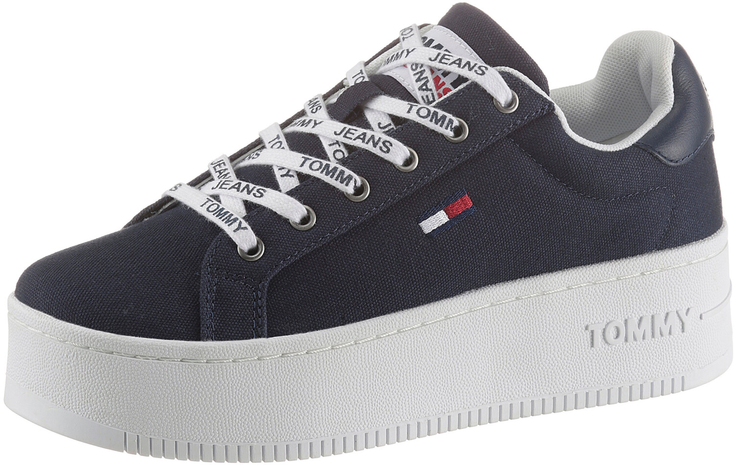 tommy hilfiger signature flatform trainers
