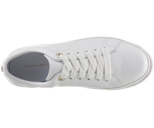 signature leather flatform trainers