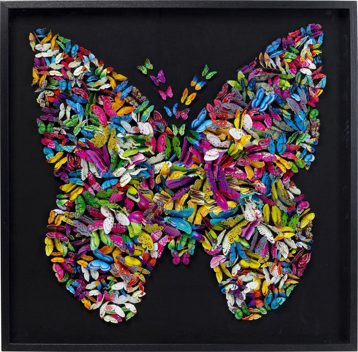KARE Farfalla 120x120cm