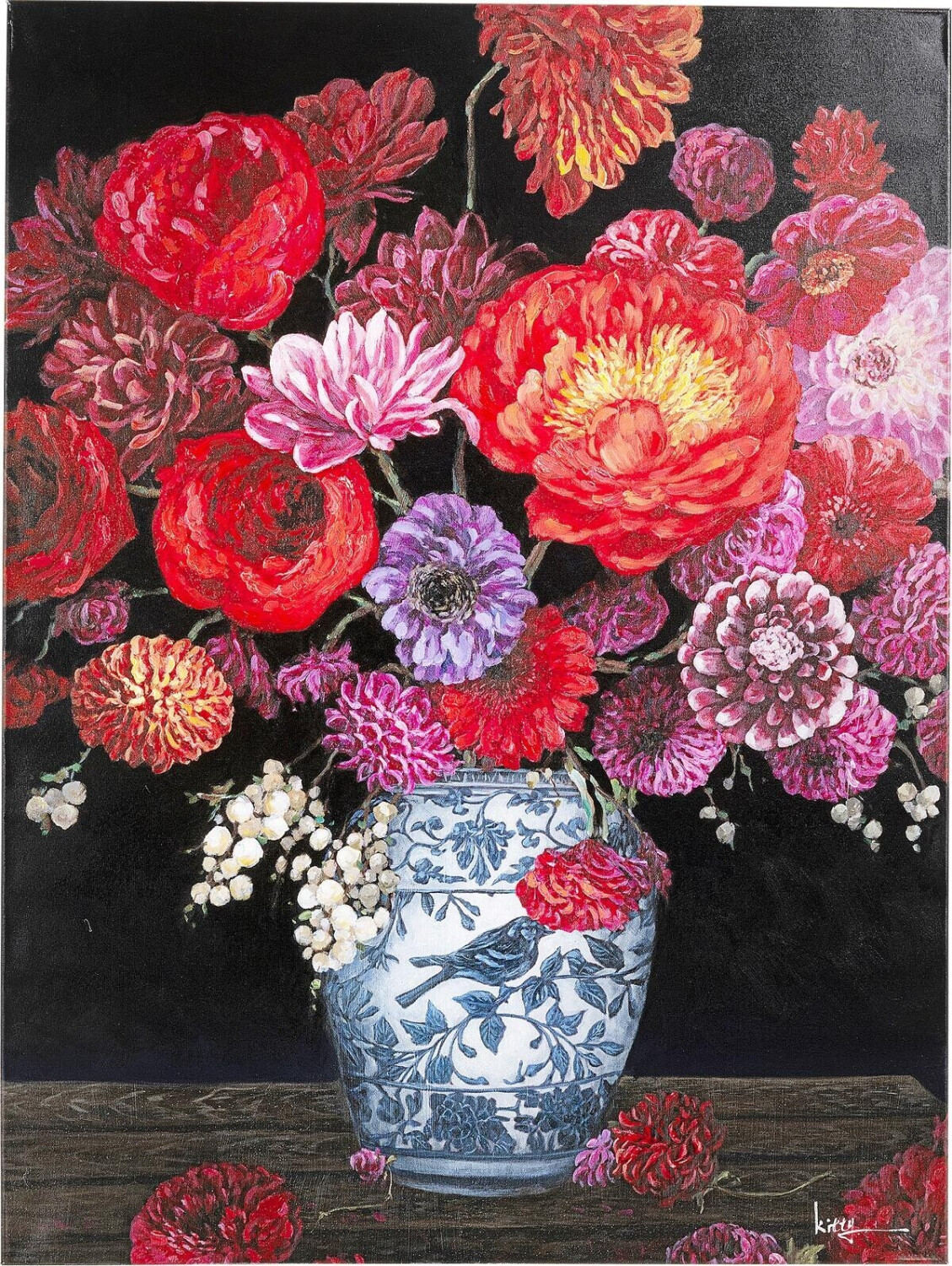 KARE Touched Flower Explosion 120x90cm