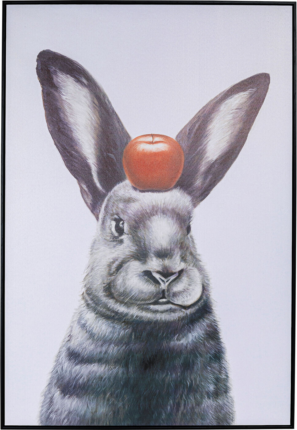 KARE Frame Art Apple On A Bunny 120x80cm