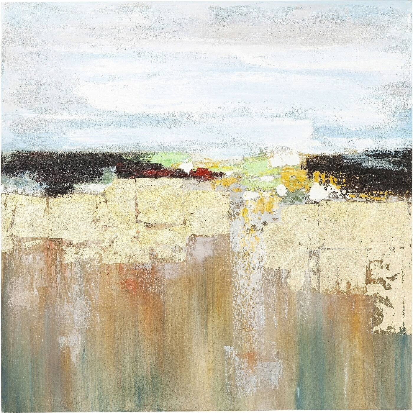 KARE Abstract Landscape 120x120cm