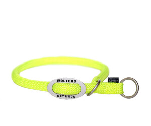 Wolters Schlupfhalsband K2 Nylon Halsband für Hunde Hundehalsband Nylonhalsband Tabac XS L 