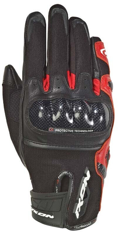 IXON Gants RS Rise Air noir/rouge