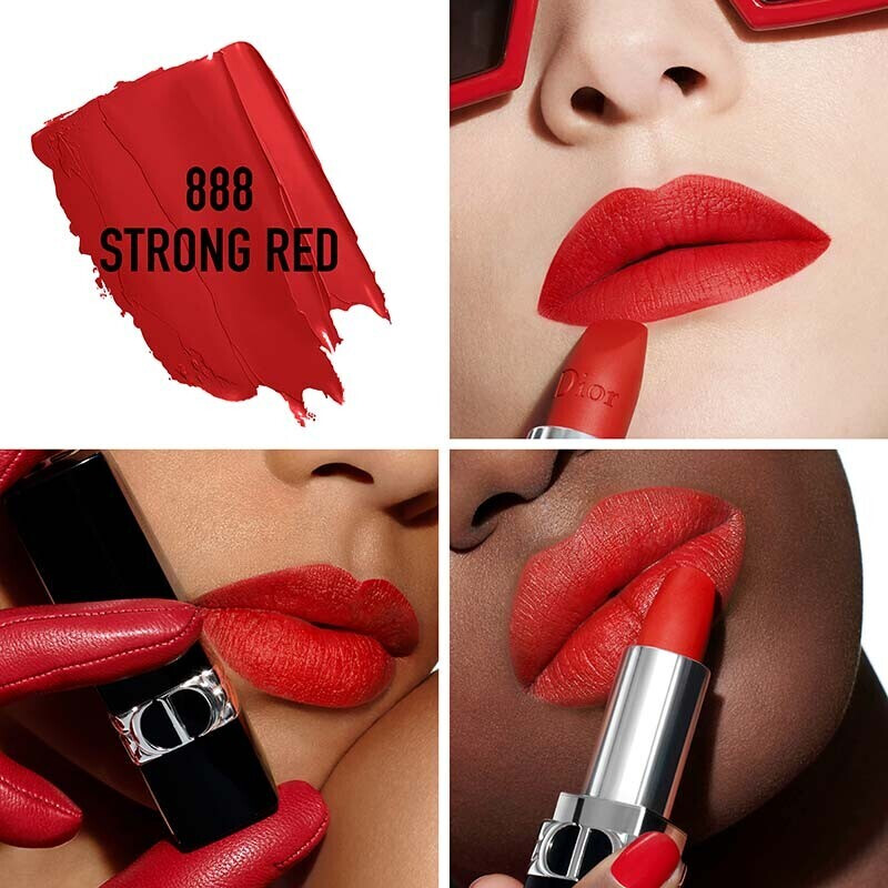 Dior Rouge Dior Matte 3 5g 888 Strong Red a 43 74 oggi Migliori prezzi e offerte su idealo