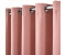 Dreamscene Thermal Blackout Curtains, Blush Pink (168 x 137cm)