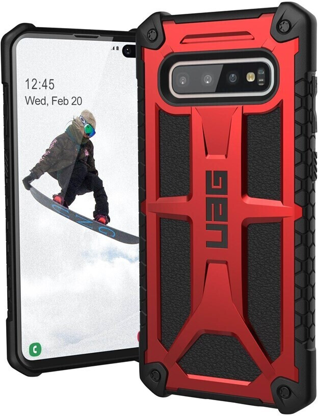 Urban Armor Gear Monarch Case (Galaxy S10 Plus) Crimson