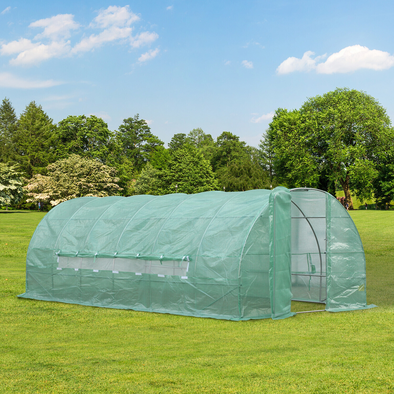 Outsunny Serre tunnel 6 x 3 x 2 m