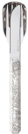 Akinod Straight Magnetic Cutlery 12H34 Downtown White