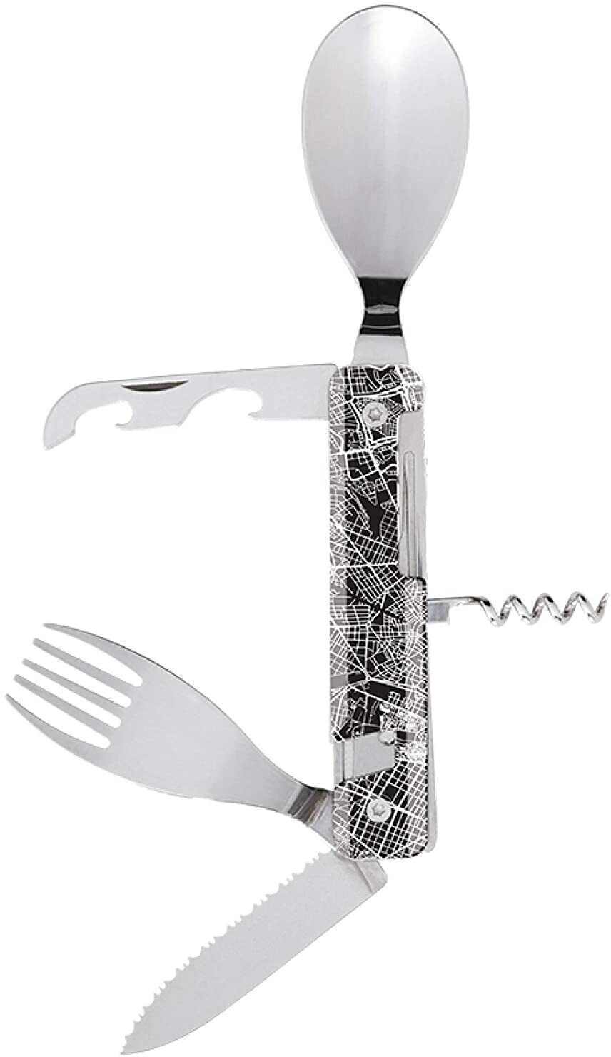 Akinod Multifunction Cutlery 13H25 Downtown Black