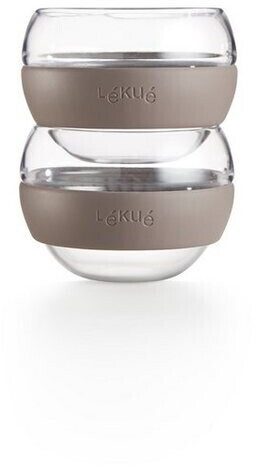 Lékué Lekue tea glass » Cozy tea cup set of 2«