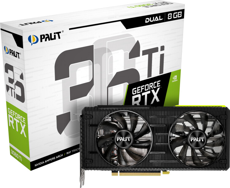 Palit GeForce RTX 3060 Ti Dual 8GB GDDR6 ab 793,13 € | Preisvergleich bei  idealo.de