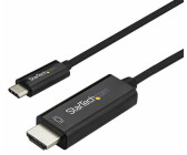 StarTech.com Adaptateur Thunderbolt 3 vers double HDMI - Compatible Windows  et Mac - 4K 60 Hz (TB32HD24K60) - câble adaptateur - HDMI / USB - 28.4 m  (TB32HD24K60)