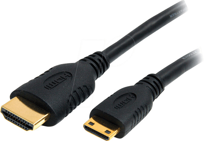 StarTech 0.5m High Speed HDMI Cable with Ethernet (HDACMM50CM), Black