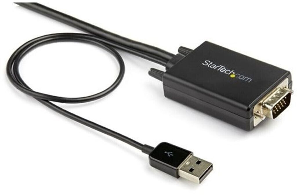 StarTech 3m VGA to HDMI Converter Cable with USB Audio Support & Power