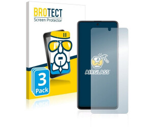 RSSYTZ 3 Stück Panzerglas kompatibel mit Samsung Galaxy A71 Schutzfolie, 9H Härte, Anti-Kratzen, Anti-Fingerprint, HD Klar, Samsung Galaxy A71 Panzerglasfolie 