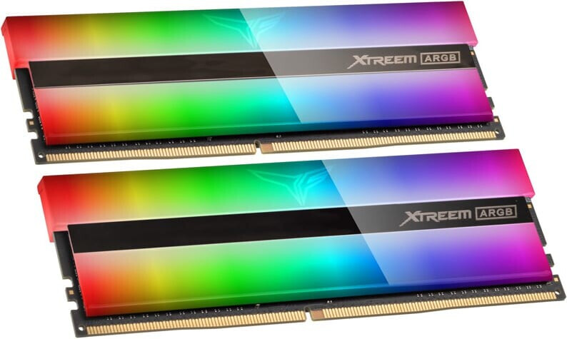Team T-Force Xtreem ARGB Kit 32 Go DDR4-3200 CL14 (TF10D432G3200HC14BDC01)