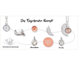 Engelsrufer Bracciale Donna In Argento 925 – Doppio Giro Con Perle Sfaccettate – Regolabile