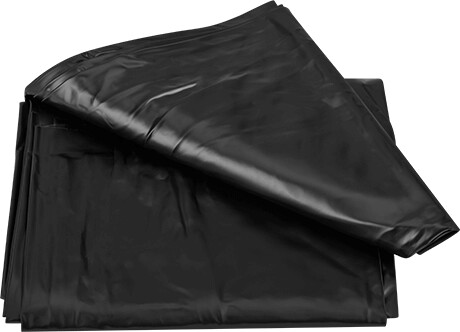 NMC Washable vinyl bed sheet - black