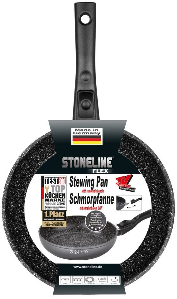 Stoneline Schmorpfanne mit abnehmbaren Griff 50,62 24 | € bei Preisvergleich cm ab