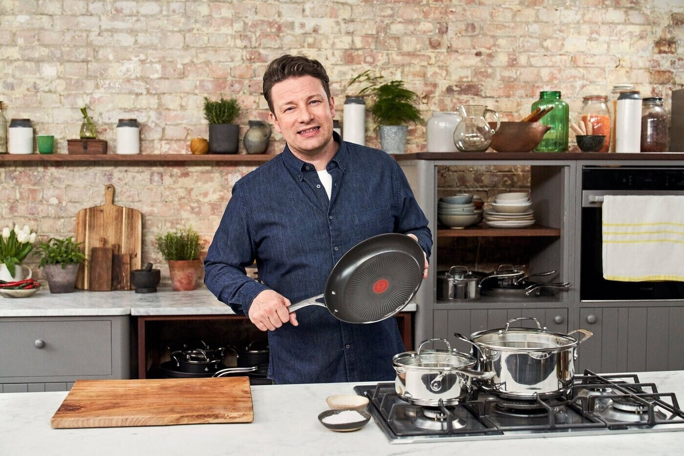 Tefal Jamie Oliver Cook's Direct Pfannen-Set 2-teilig 24/28 cm (E304S2) ab  78,99 € (Februar 2024 Preise) | Preisvergleich bei