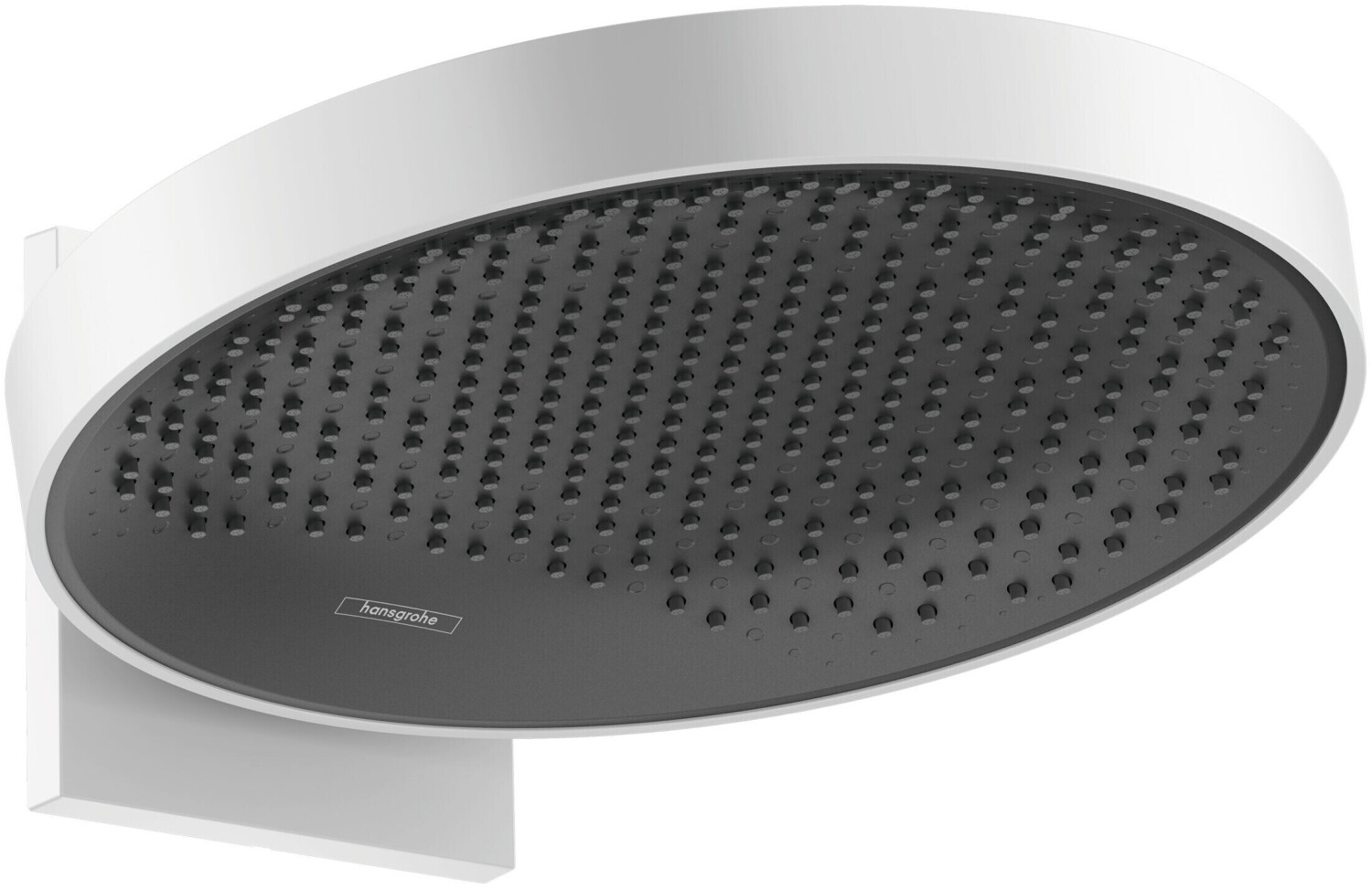 Hansgrohe Rainfinity 360 1jet mit Brausearm weiß matt/graphit 