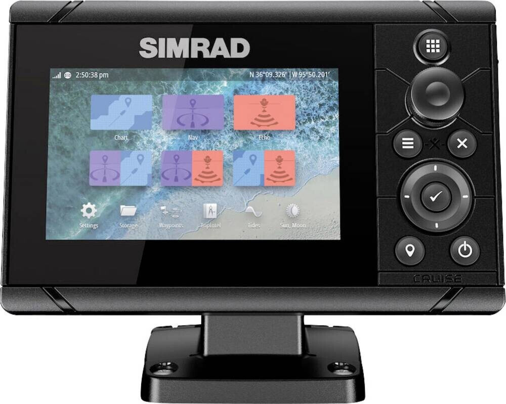 Simrad Cruise 5 with Base Chart and 83/200 Transducer