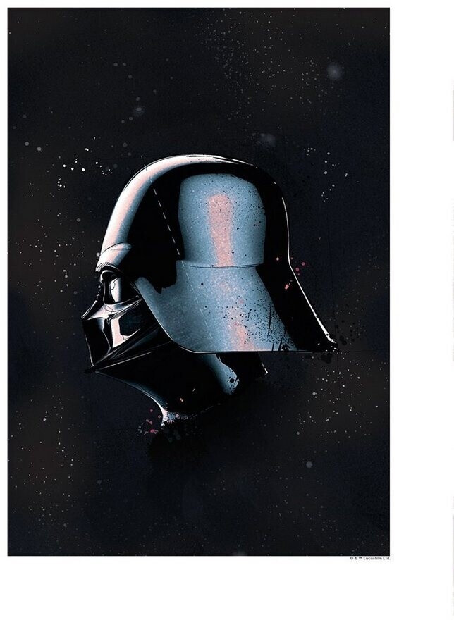 Komar Star Wars Classic Helmets Vader 30x40cm