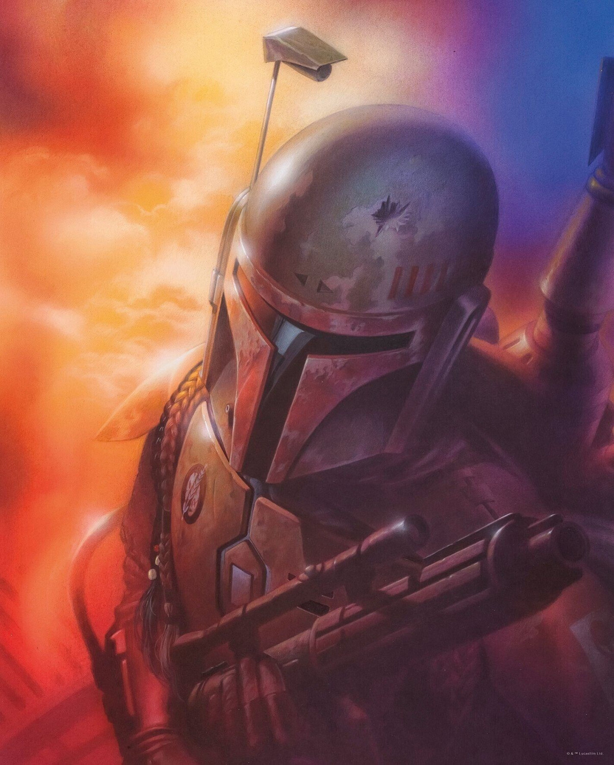 Komar Star Wars Classic Mandalorian 40x50cm
