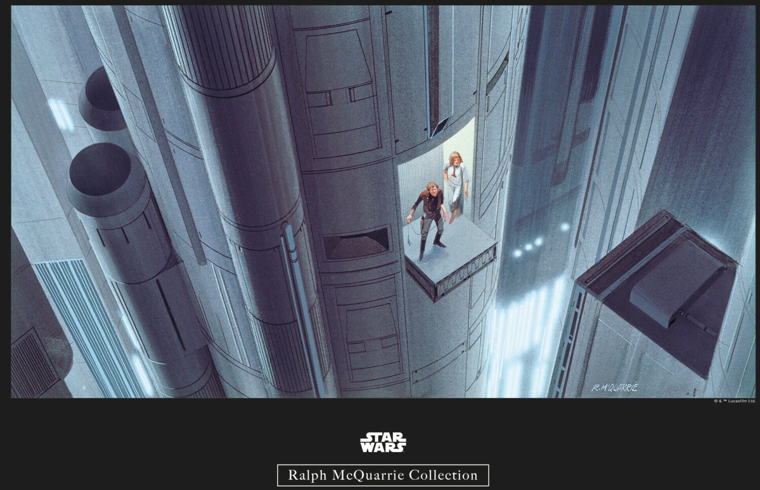 Komar Star Wars Classic RMQ Escape Plan 50x40cm
