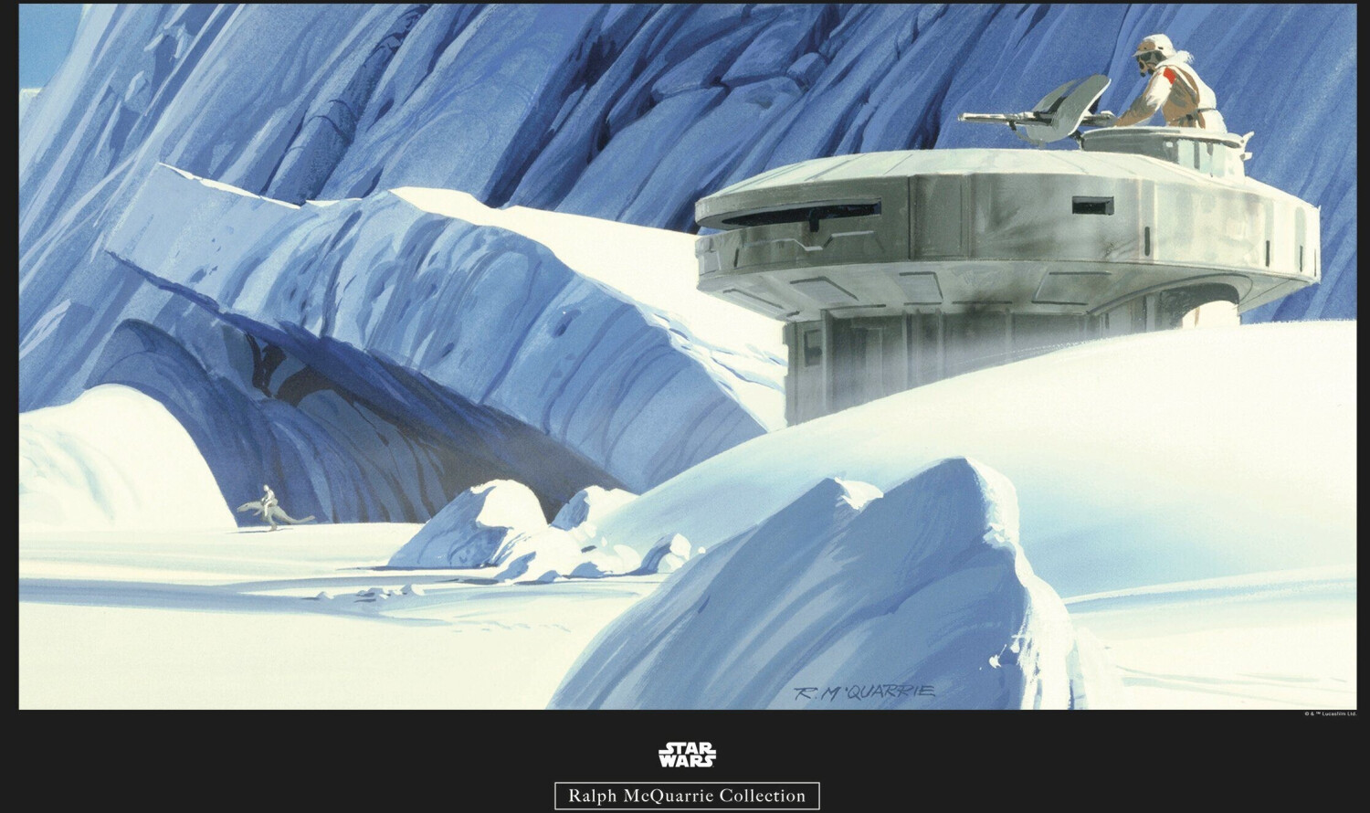 Komar Star Wars Classic RMQ Hoth Echo Base 70x50cm