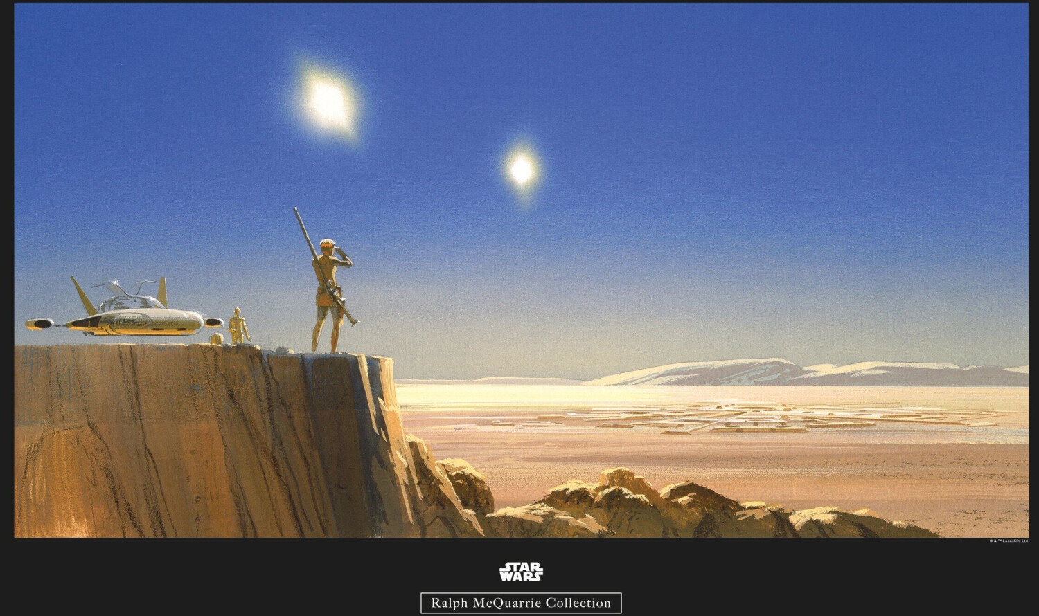 Komar Star Wars Classic RMQ Mos Eisley Edge 70x50cm