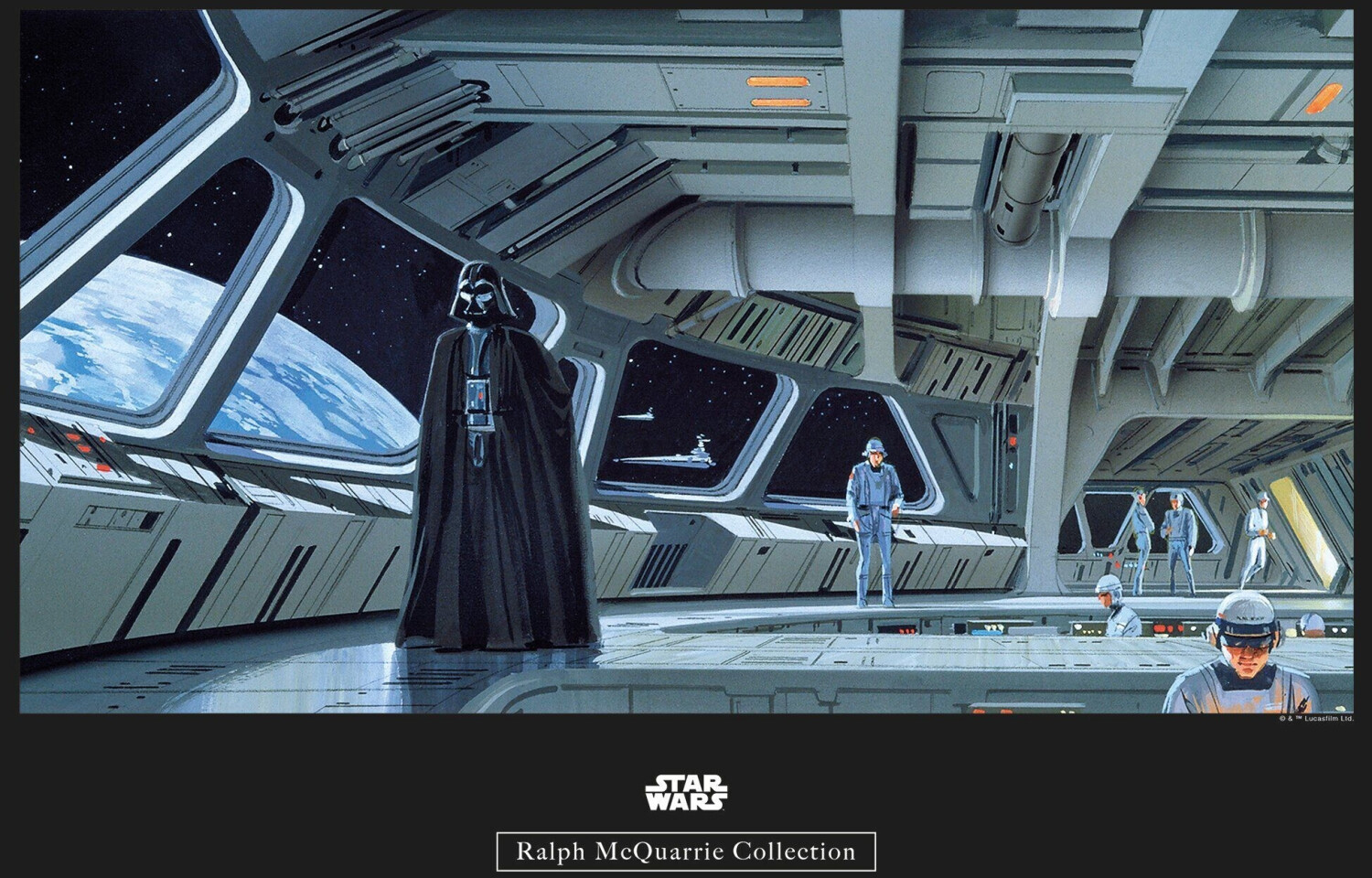 Komar Star Wars Classic RMQ Vader Commando Deck 50x40cm