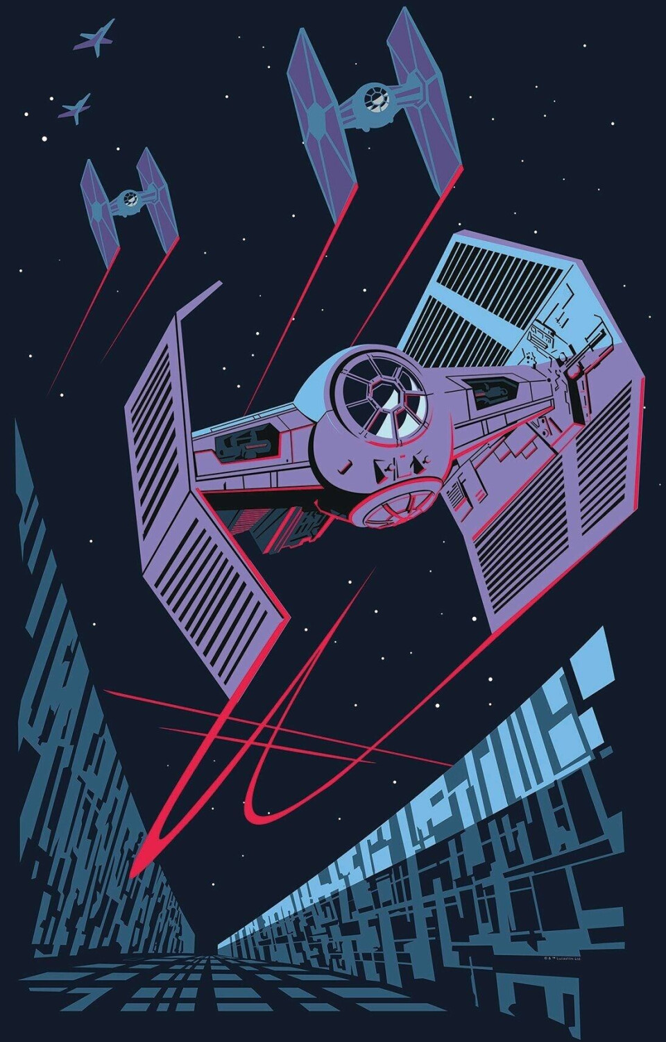 Komar Star Wars Classic Vector TIE-Fighter 50x70cm
