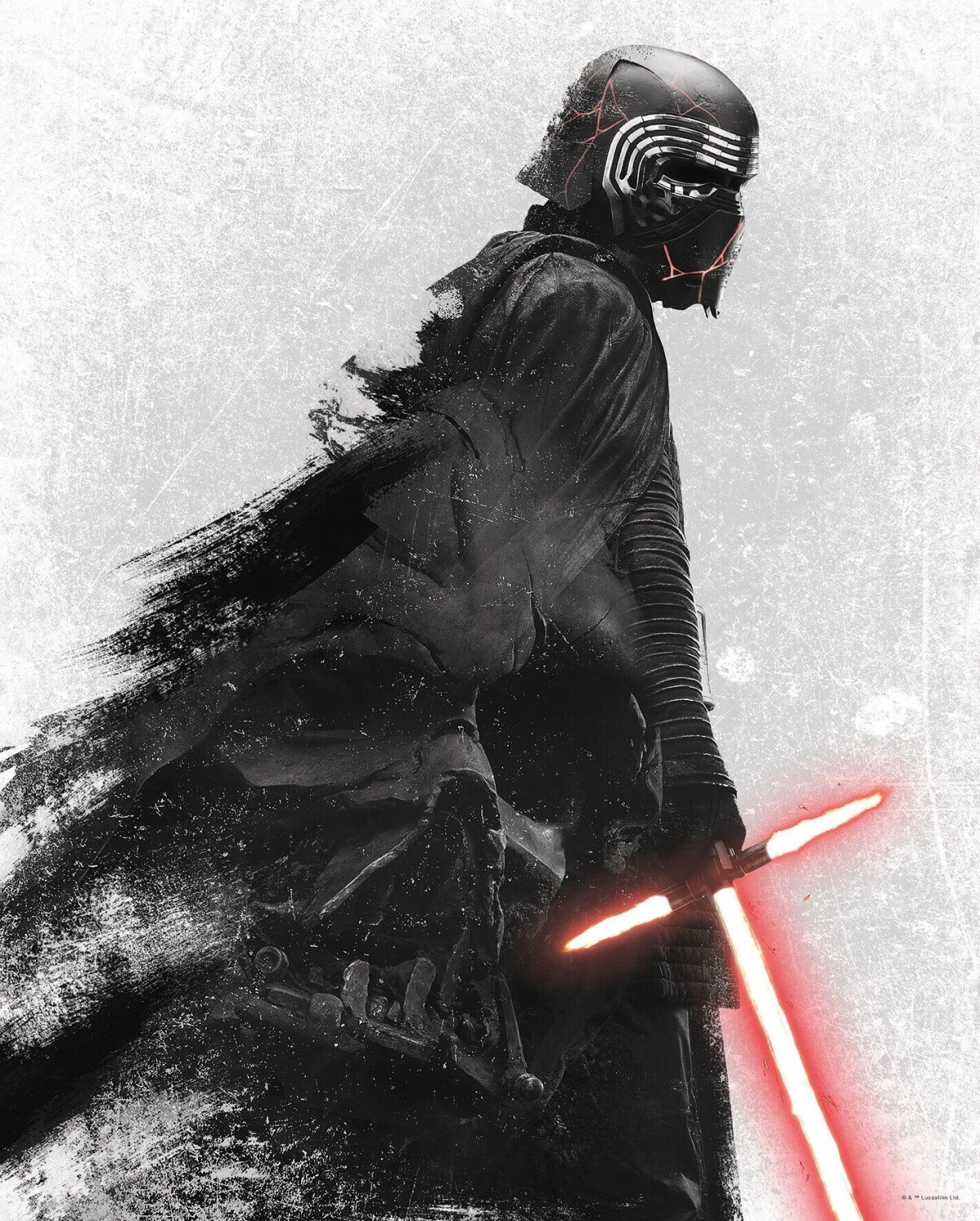 Komar Star Wars EP9 Kylo Vader Shadow 40x50cm
