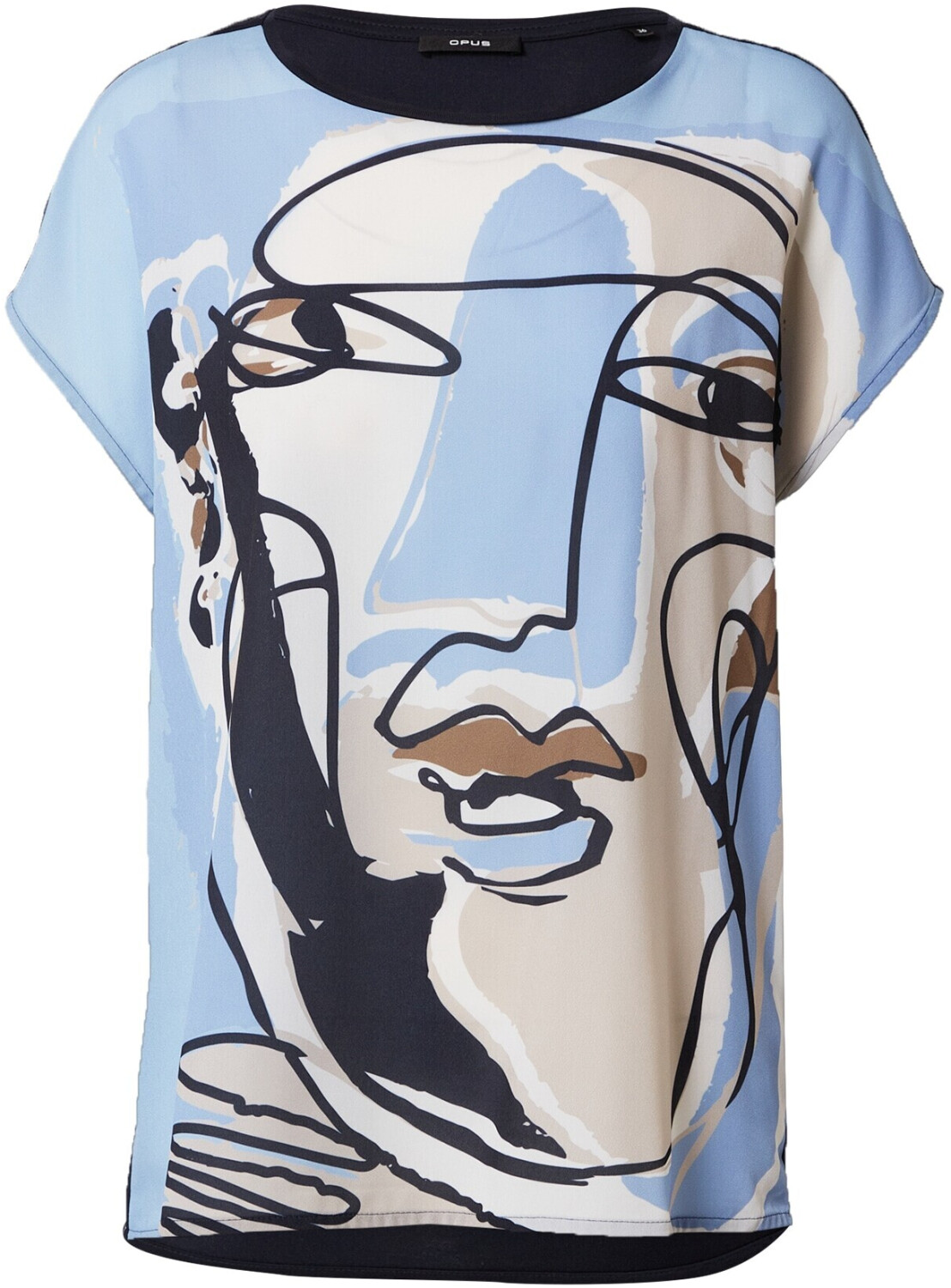 Opus Sanosi Print Shirt (244179096) forever blue
