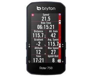 Bryton Bryton GPS-Fahrradcomputer Rider 750 schwarz 